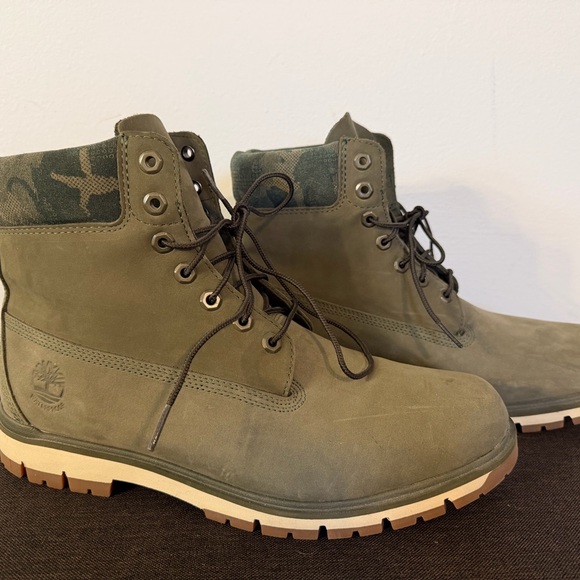 Timberland Other - Timberland Men's Green Lace-Up Boots
